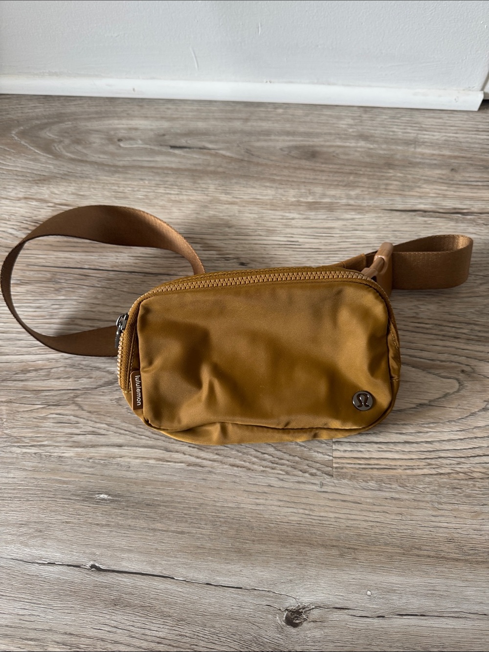 lululemon Mustard Brown Belt Bag